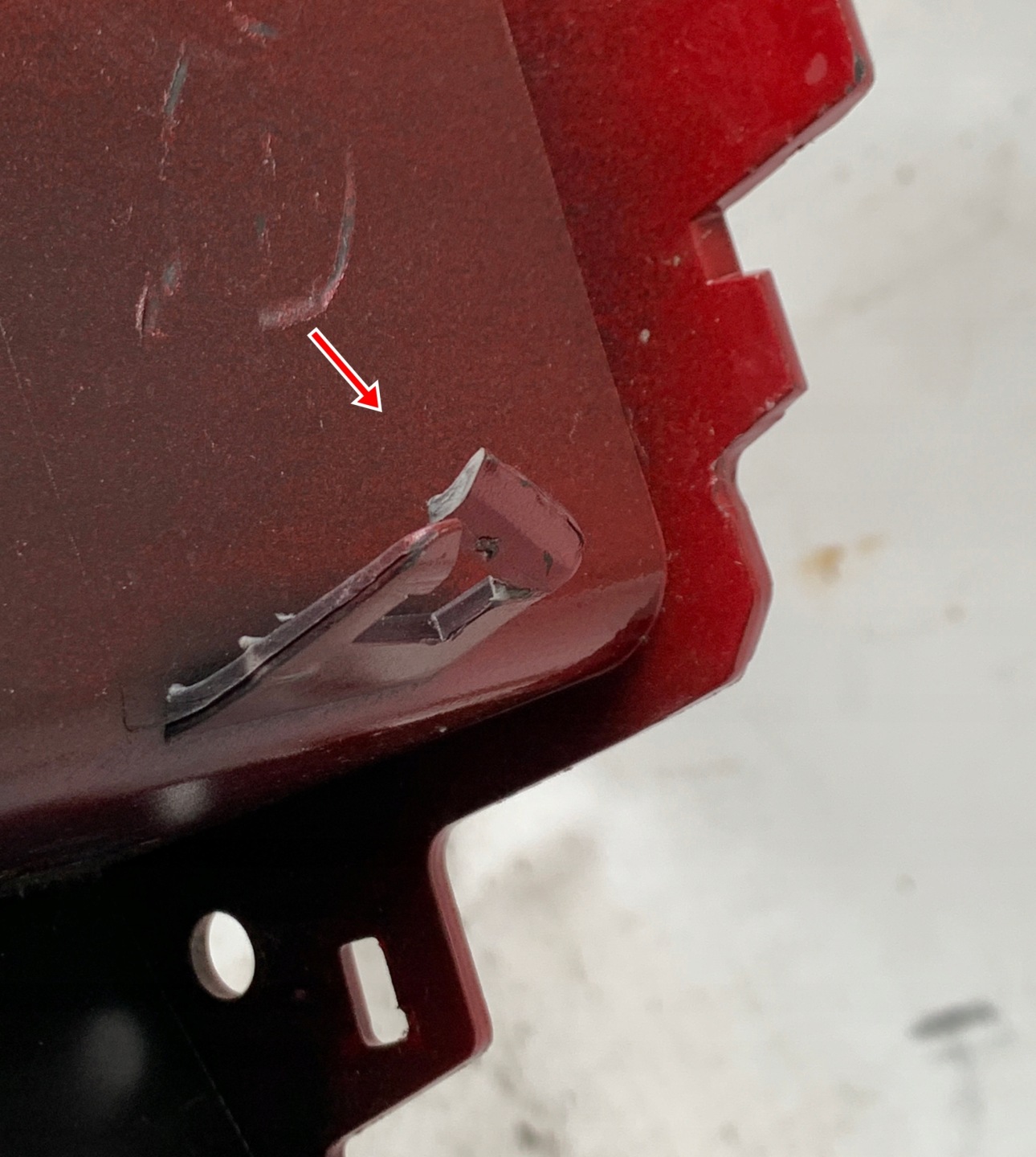 bumper rear part rear OPEL MOKKA B II 2 PDC