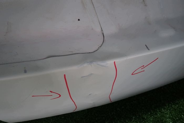 HYUNDAI IONIQ V 21- boot doors rear part