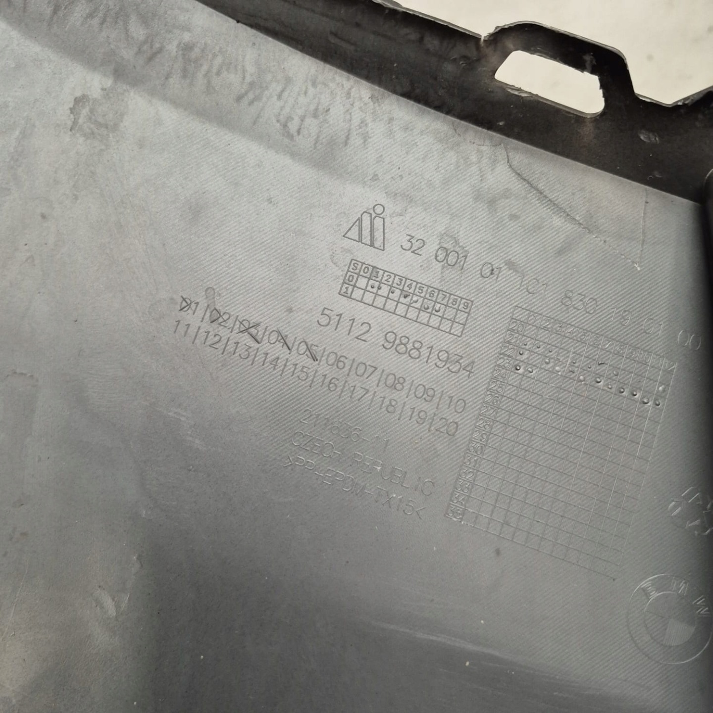 BMW X1 U11 m-packet 22-> bumper rear part rear PDC