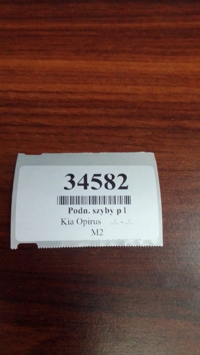 KIA OPIRUS window regulator left front 824703F010