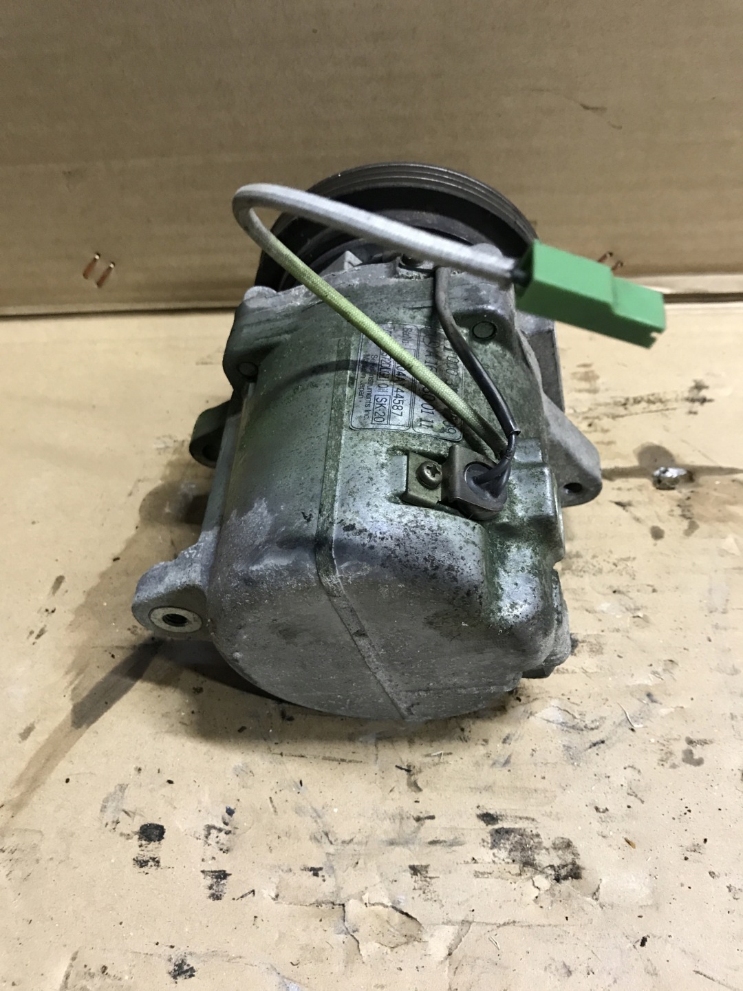 kompresor klimatizaci SMART FORTWO 0003191V009