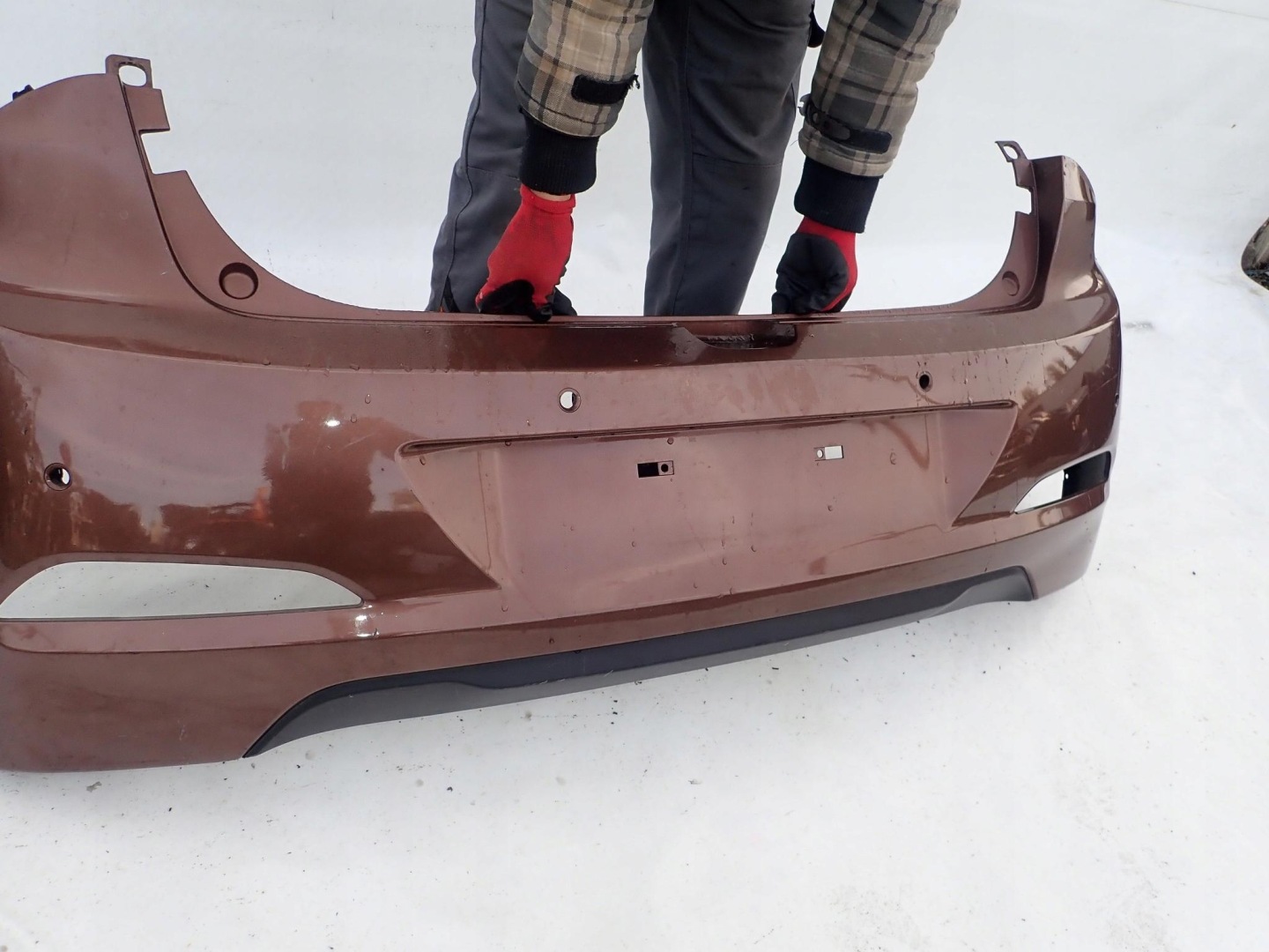 HYUNDAI I20 II 2 14-> bumper rear part rear PDC