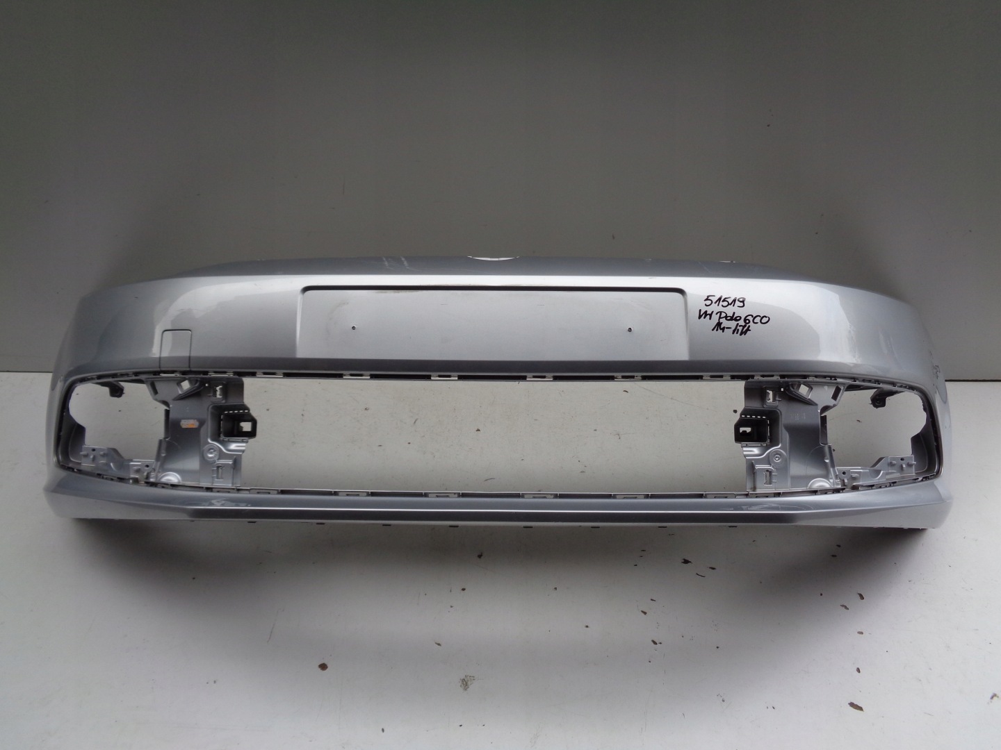 front bumper VW POLO 6C 6C0 14- LIFT NR 51519 without DZIUR