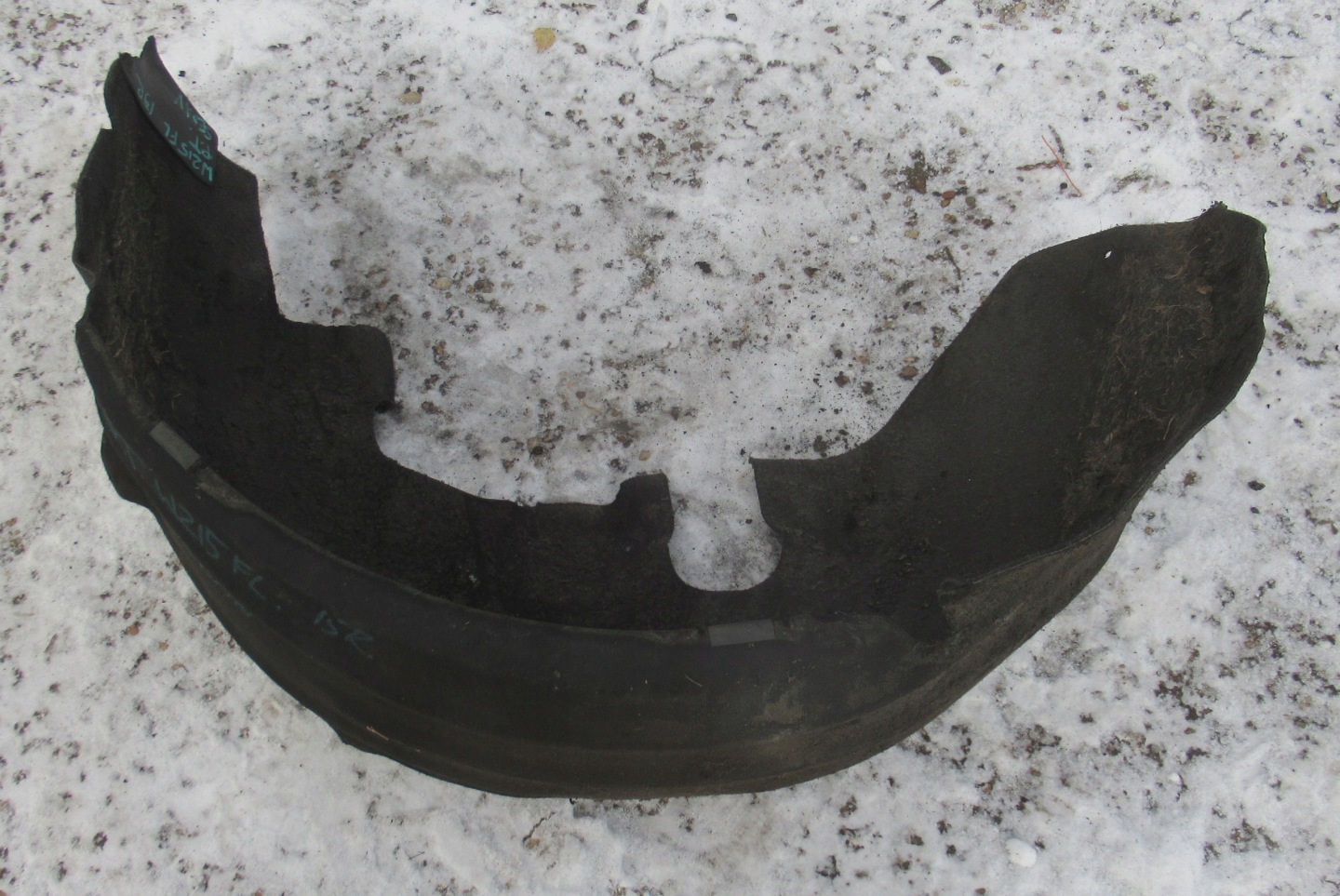 MERCEDES W212 15R mudguard right rear part