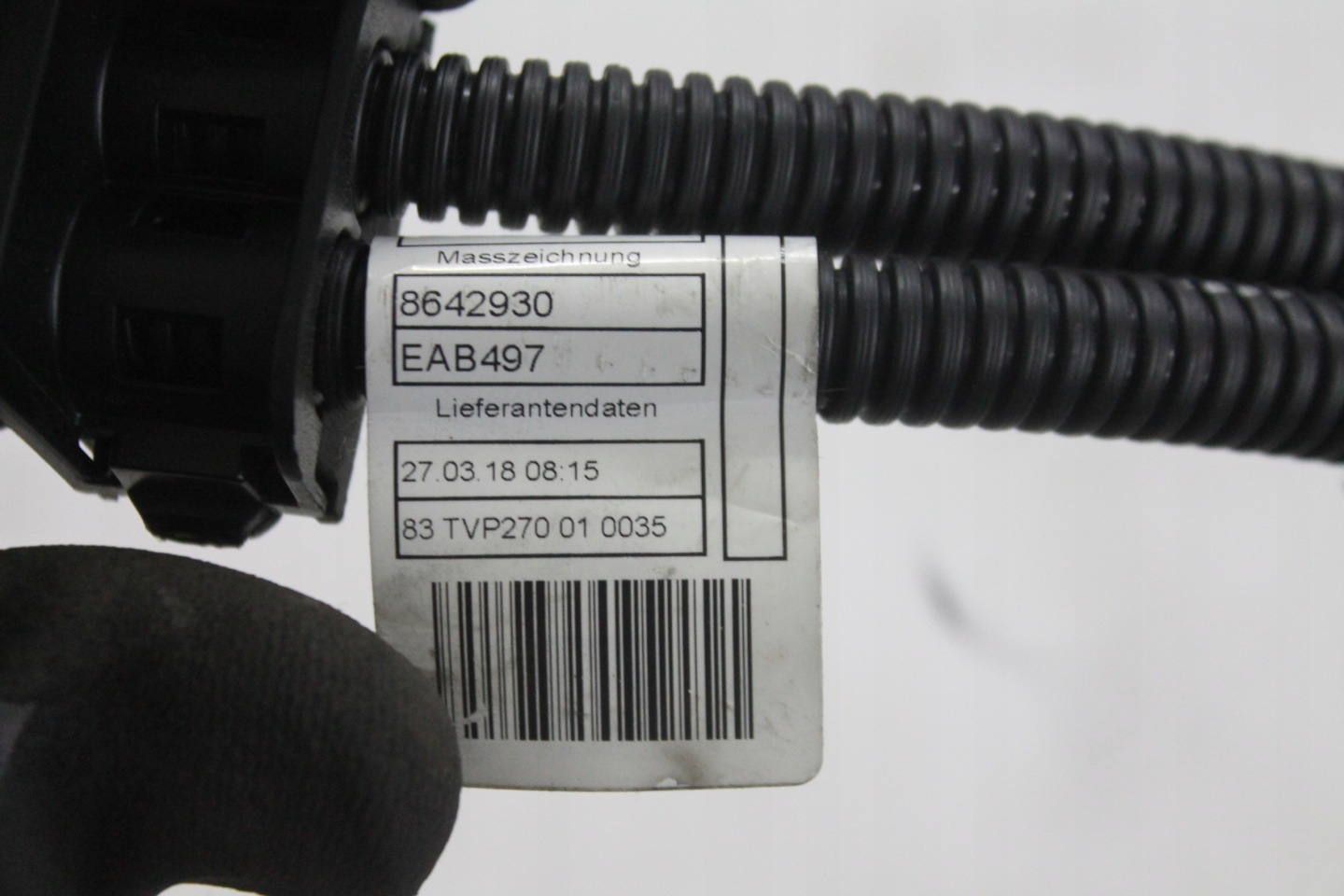 bundle electrical of the engine BMW 5 G30 530E 17