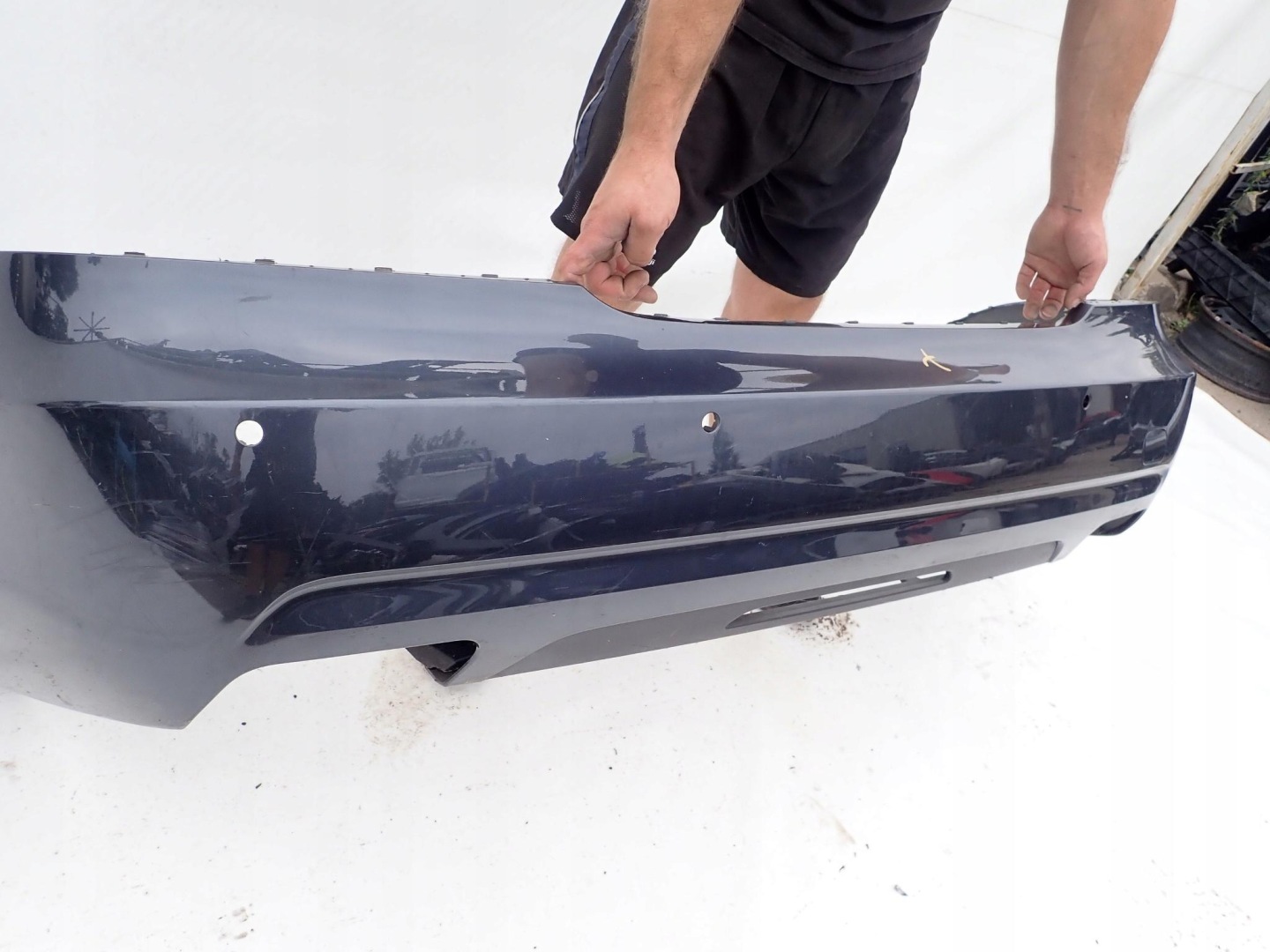 MERCEDES SL R231 11-> bumper rear part rear PDC