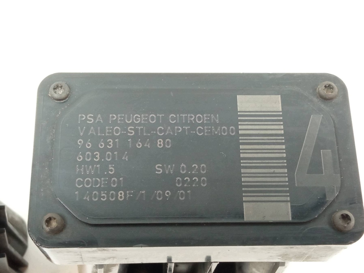sensor SENSOR changes supports RUCHU 9663116680 Citroen C5 II (2007- )
