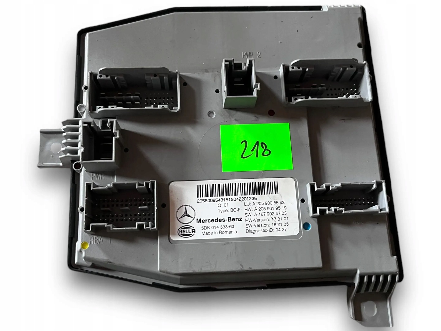 MERCEDES C KLASA W205 module SAM 2059008543 @M
