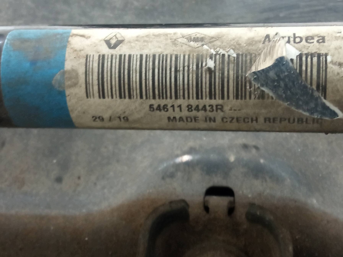 axle beam springing front arm 9318R Renault Clio V (2019-)