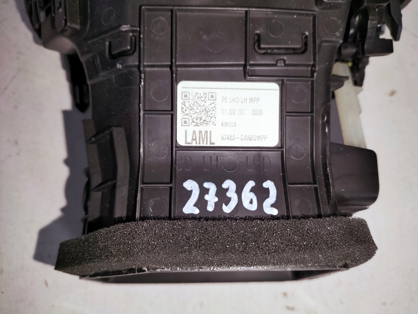 grid air conditioning devices front left HYUNDAI I30 III 17
