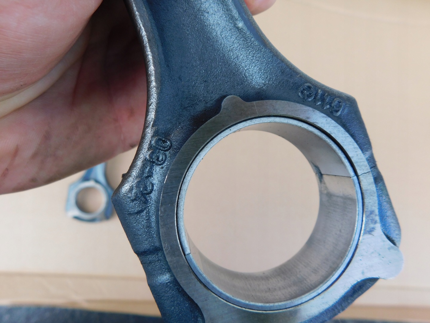 piston connecting rod Mercedes Sprinter 2.2 CDI NURAL sprawny original 611 03x34