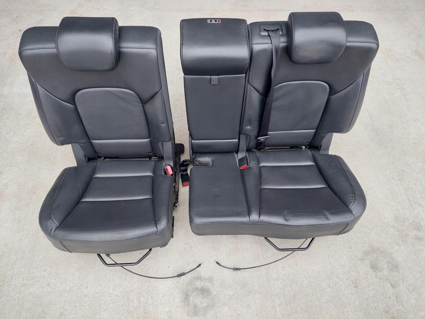 seat rear part rear complete + arm rests HYUNDAI SANTA FE III