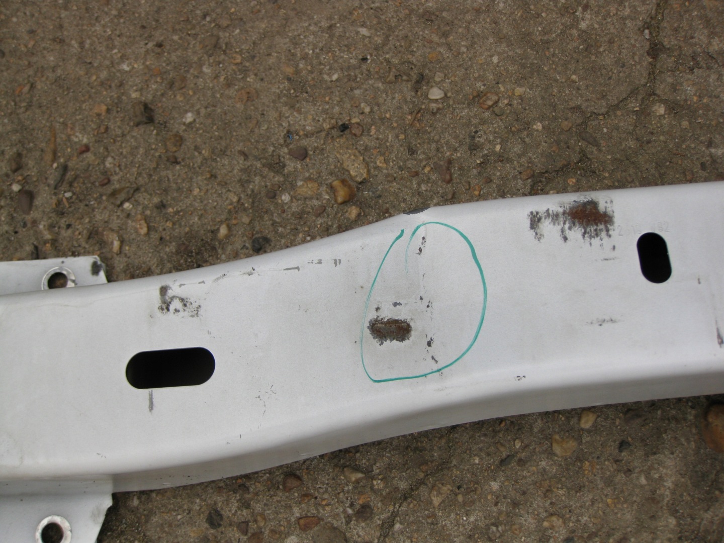 RENAULT MASTER III LIFT pillar bumper support front 752105829R
