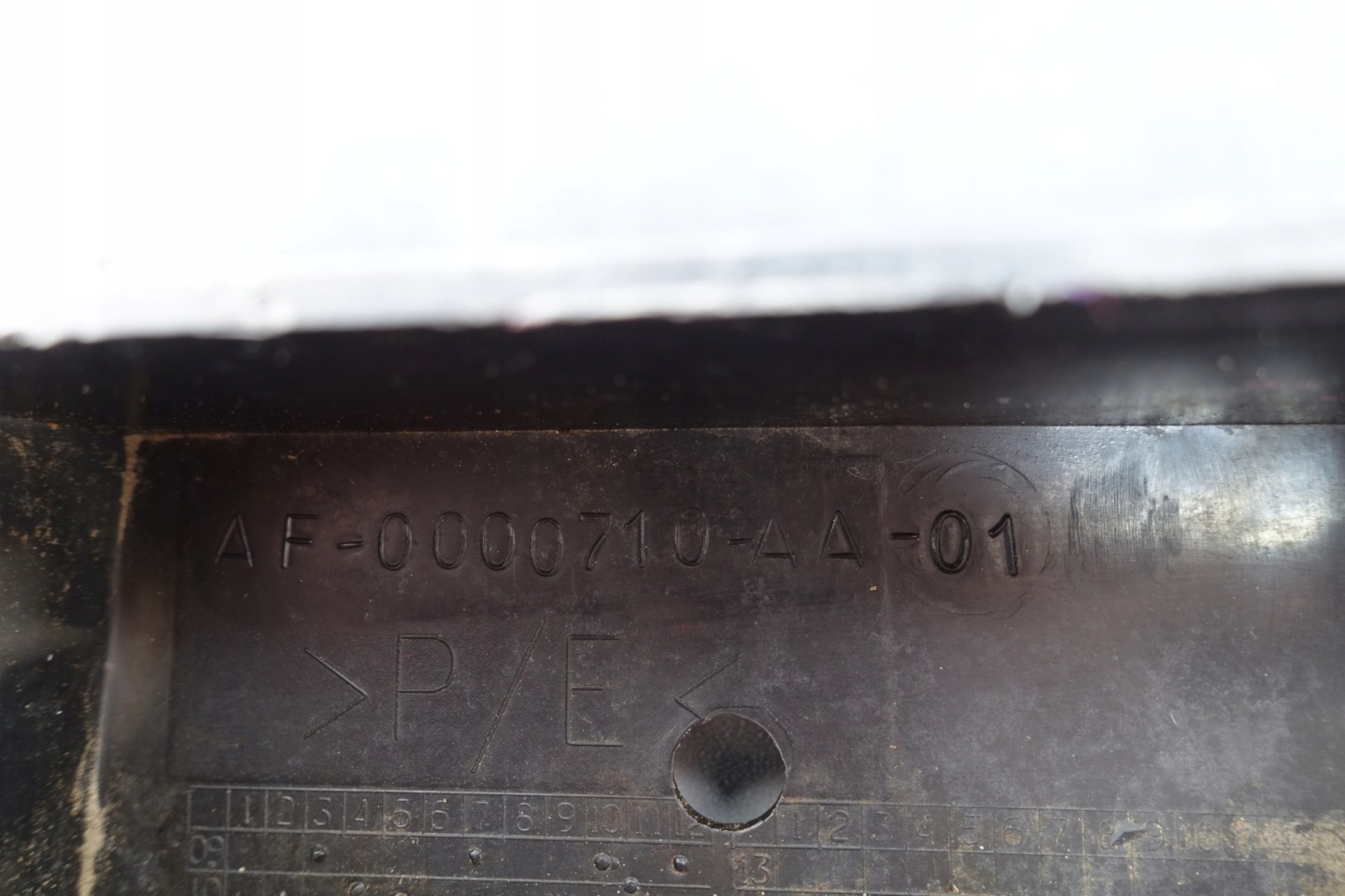 cover cover of a bumper front RENAULT WIND