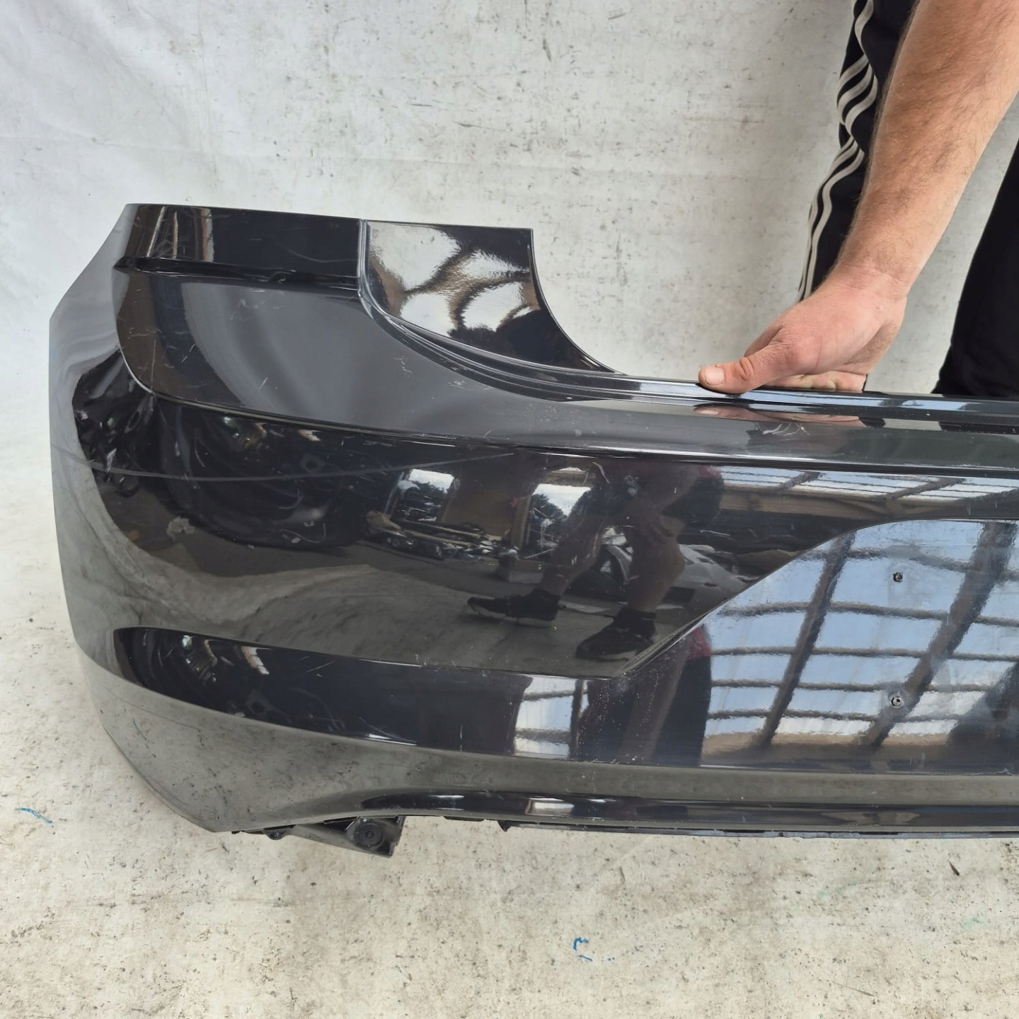 VW POLO VI 6 2G 17-21 bumper rear part rear