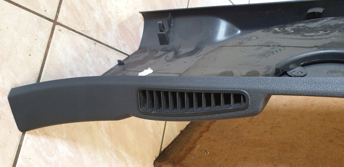 cover SLUPKA B side right upper lower grid AUDI Q7 4L SZARE OE EU