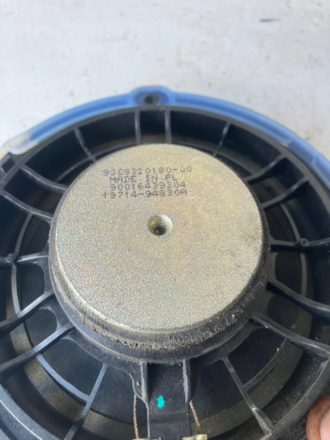 speaker door front CITROEN C4 II B7 9809320180