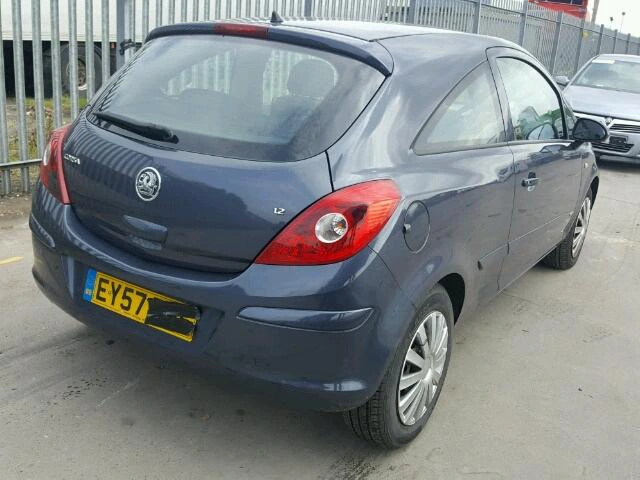 OPEL CORSA D boot door KOD LAKIERU Z168 unprotected 3D