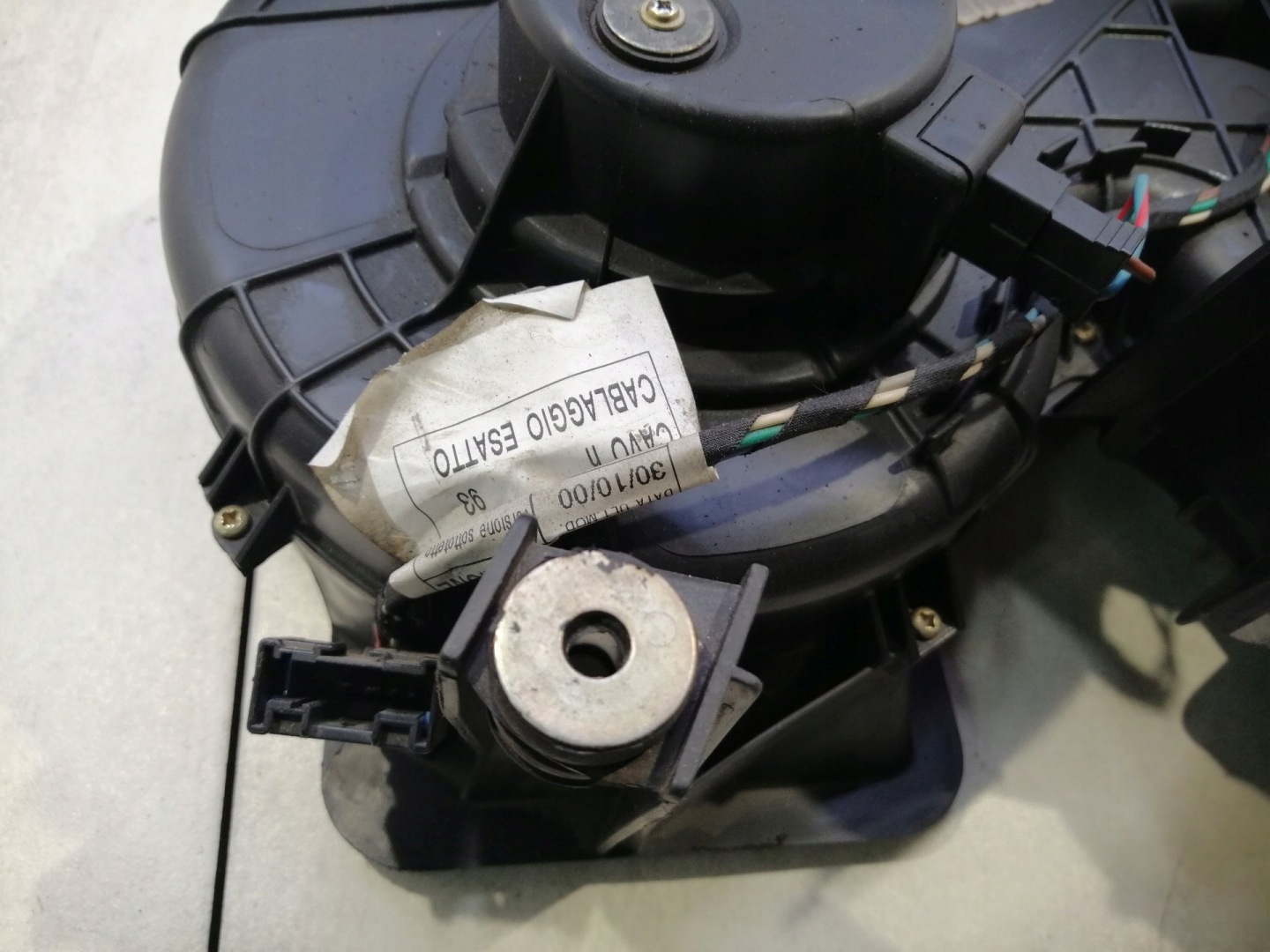 heating air conditioning devices roofs BERLINGO 1.9 D 9640315780