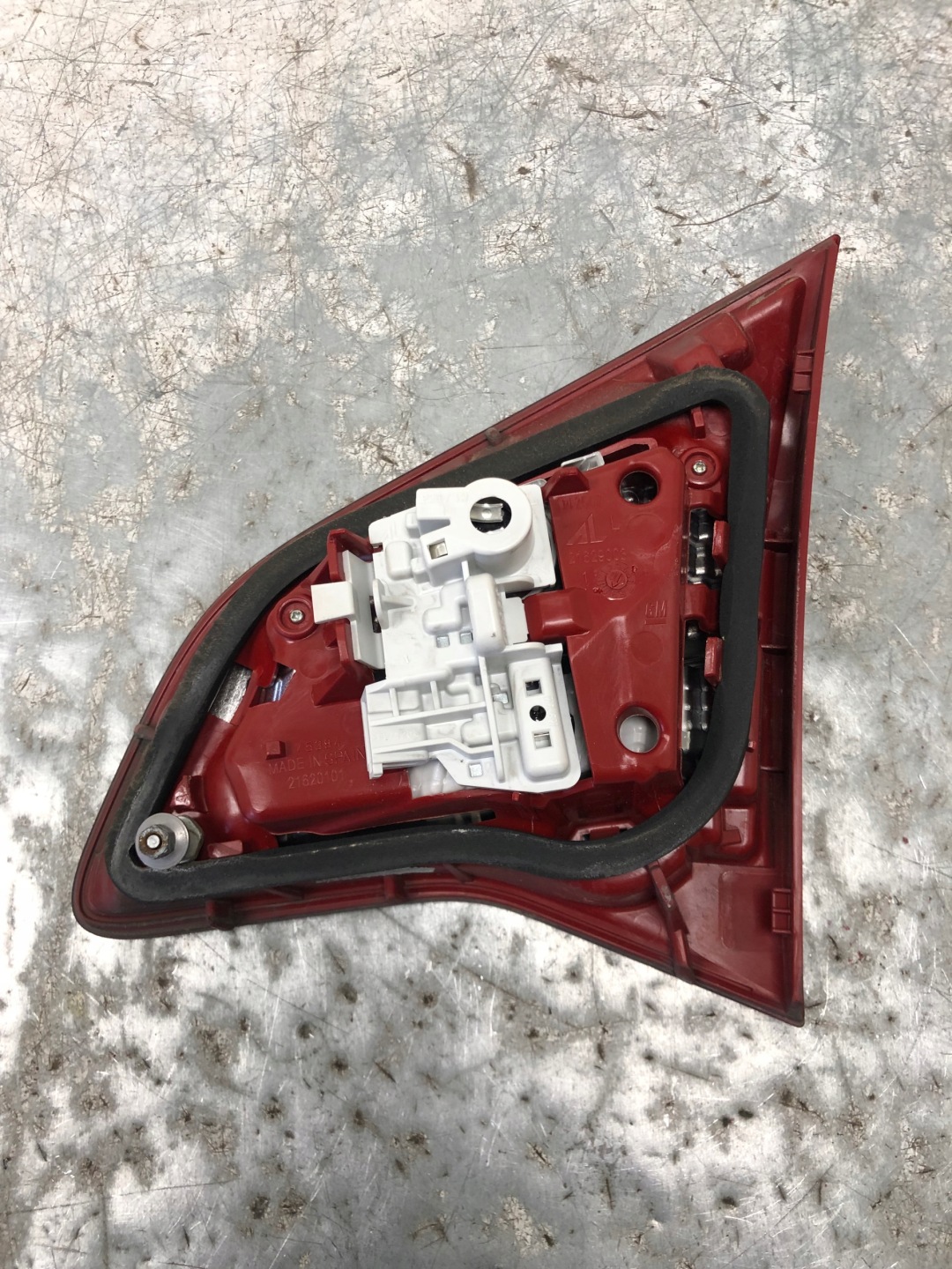 light left rear part to the bonnet OPEL MERIVA B 13260838