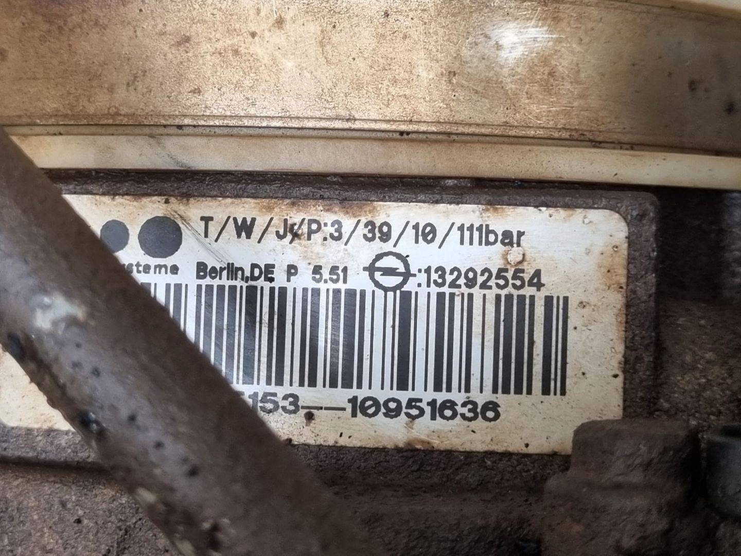 servo pump elektrohydrauliczna Opel Astra H facelift 2010 13292554