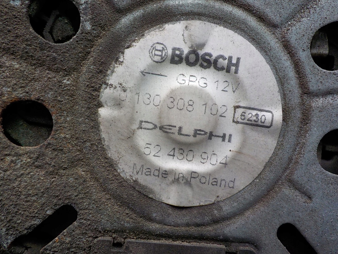 OPEL ASTRA J 1.7 CDTI ventilátor chladiče 0130308102