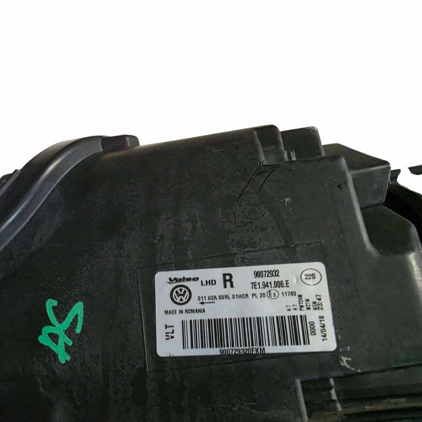 light front front right VOLKSWAGEN VW T6 EU OE 7E1941006E