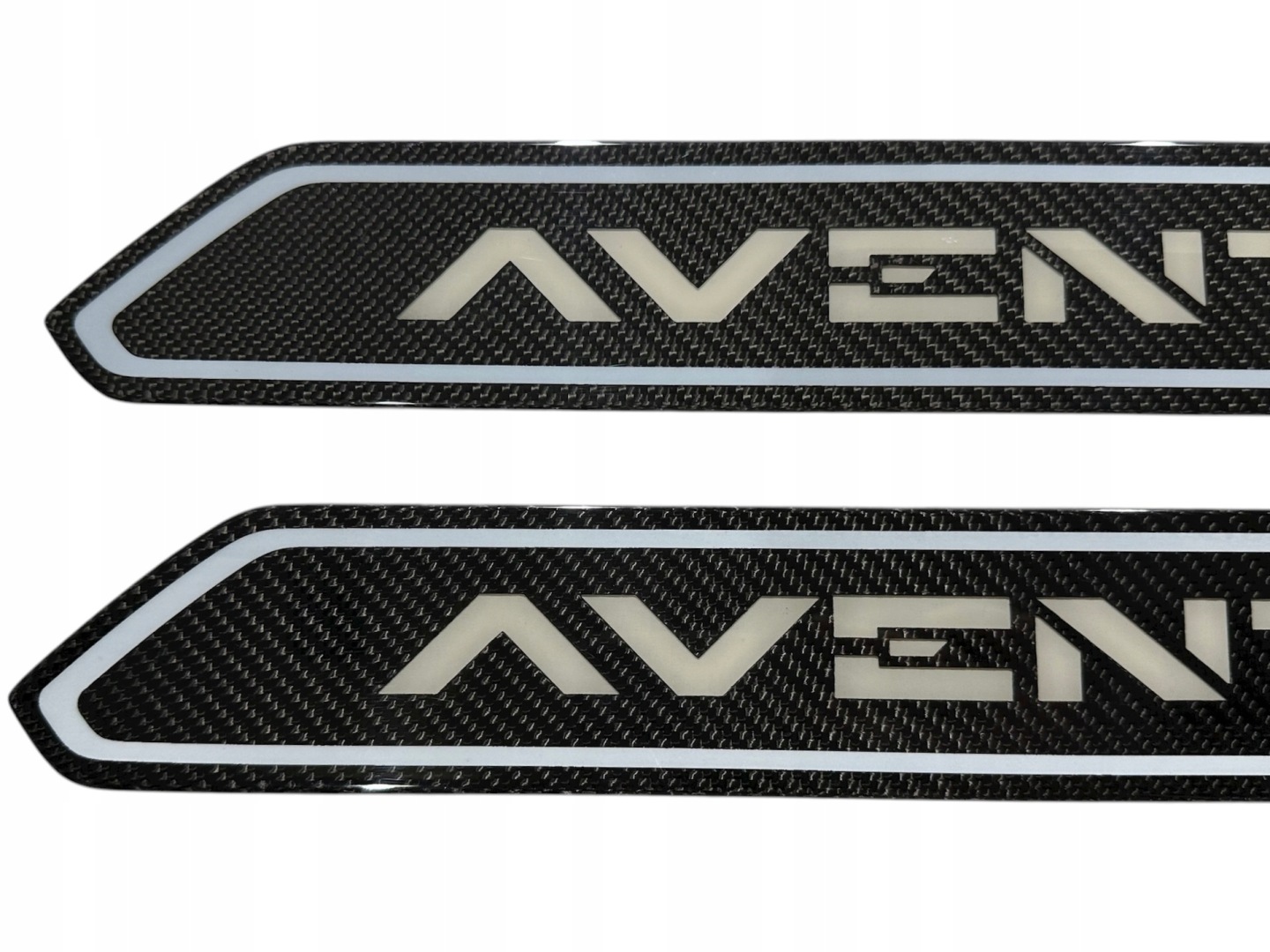 LAMBORGHINI AVENTADOR CARBON cap mouldings progowej threshold 470853655