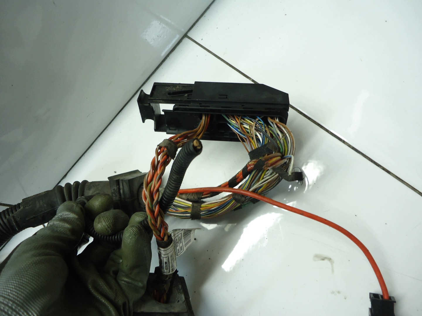 BMW 3 E90 2.0D N47D20 bundle motor wiring 8507213
