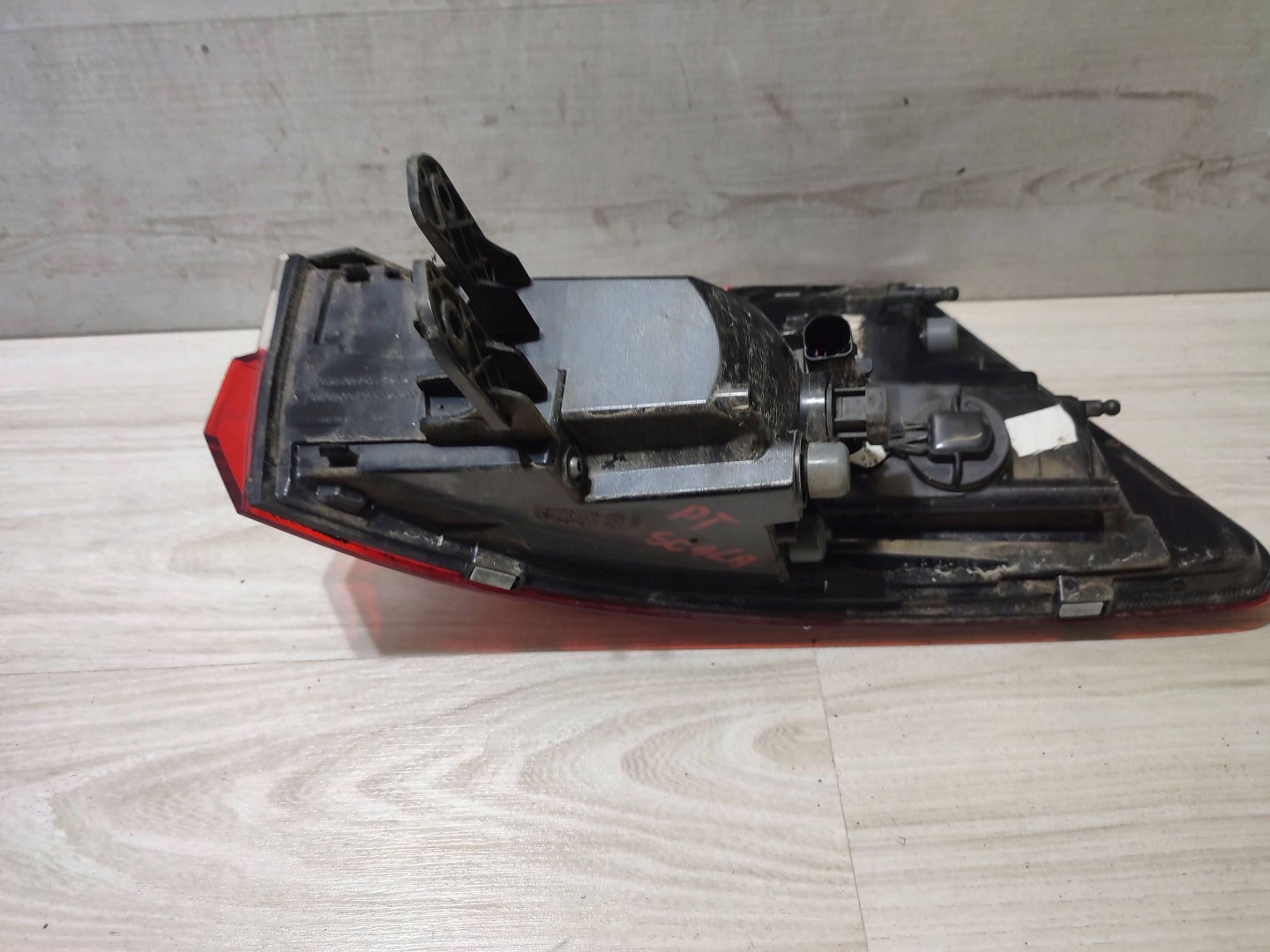 Skoda Scala 2020 rear part side right light rear