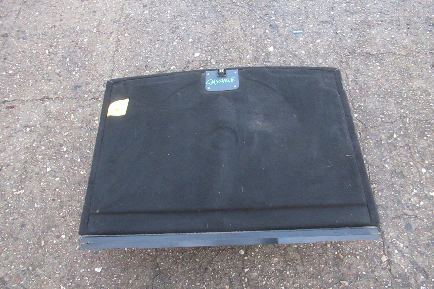 PORSCHE CAYENNE 09R floor mats boot