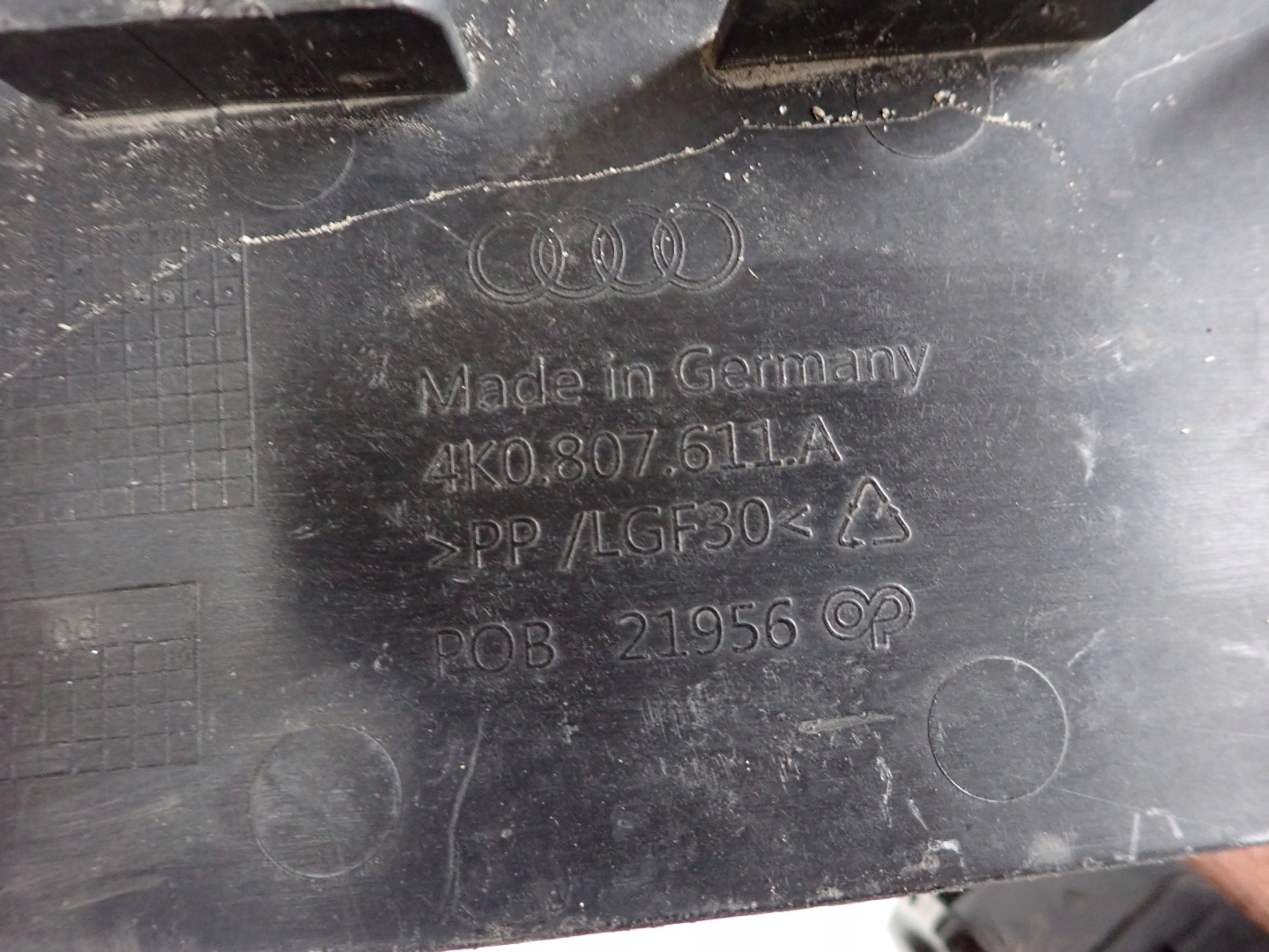 AUDI A6 C8 S-LINE 18-22 Blende Abdeckung abdeckung unter Stoßstange