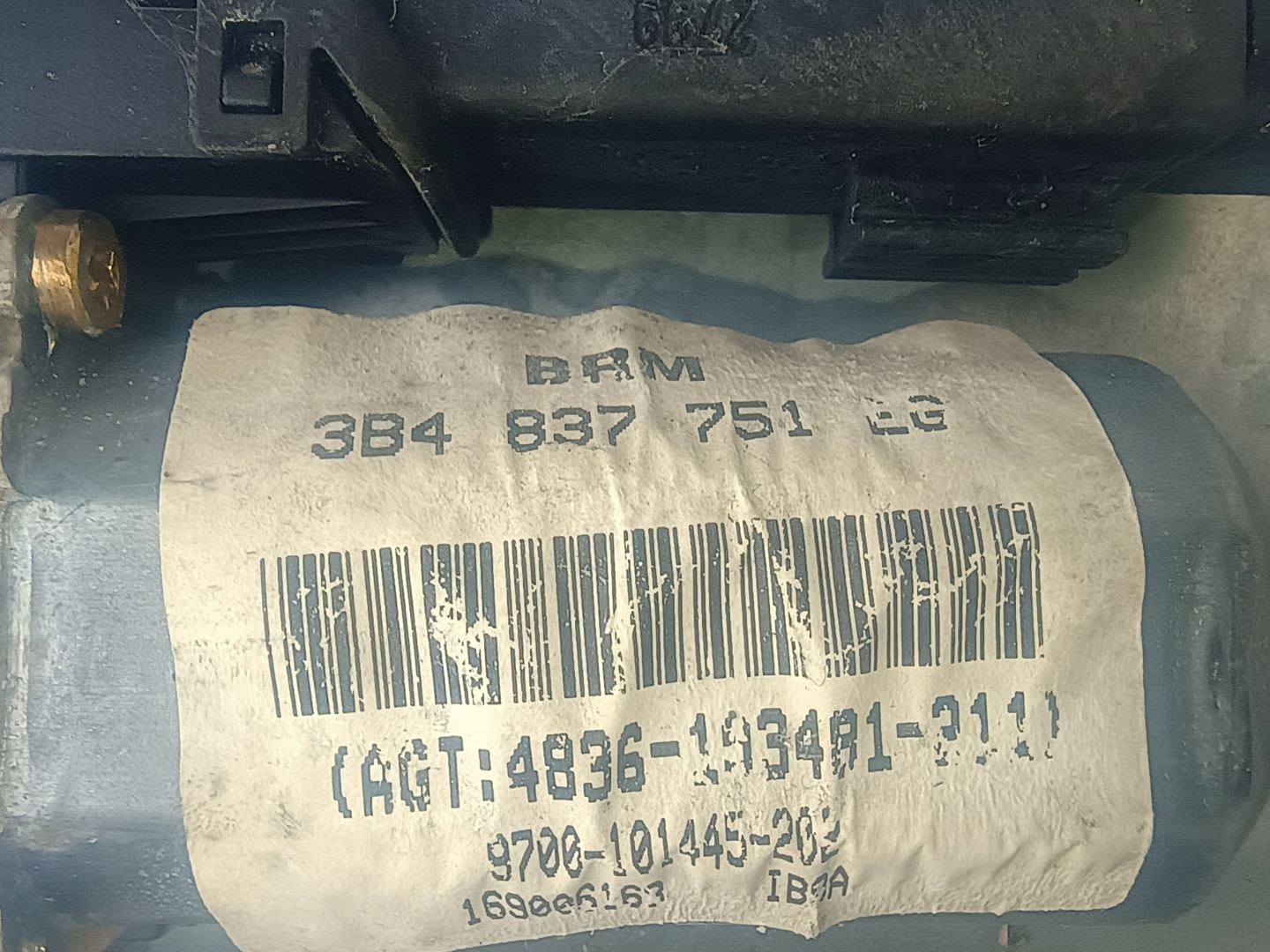 mechanism windows front left 3B4837751EG VW PASSAT B5
