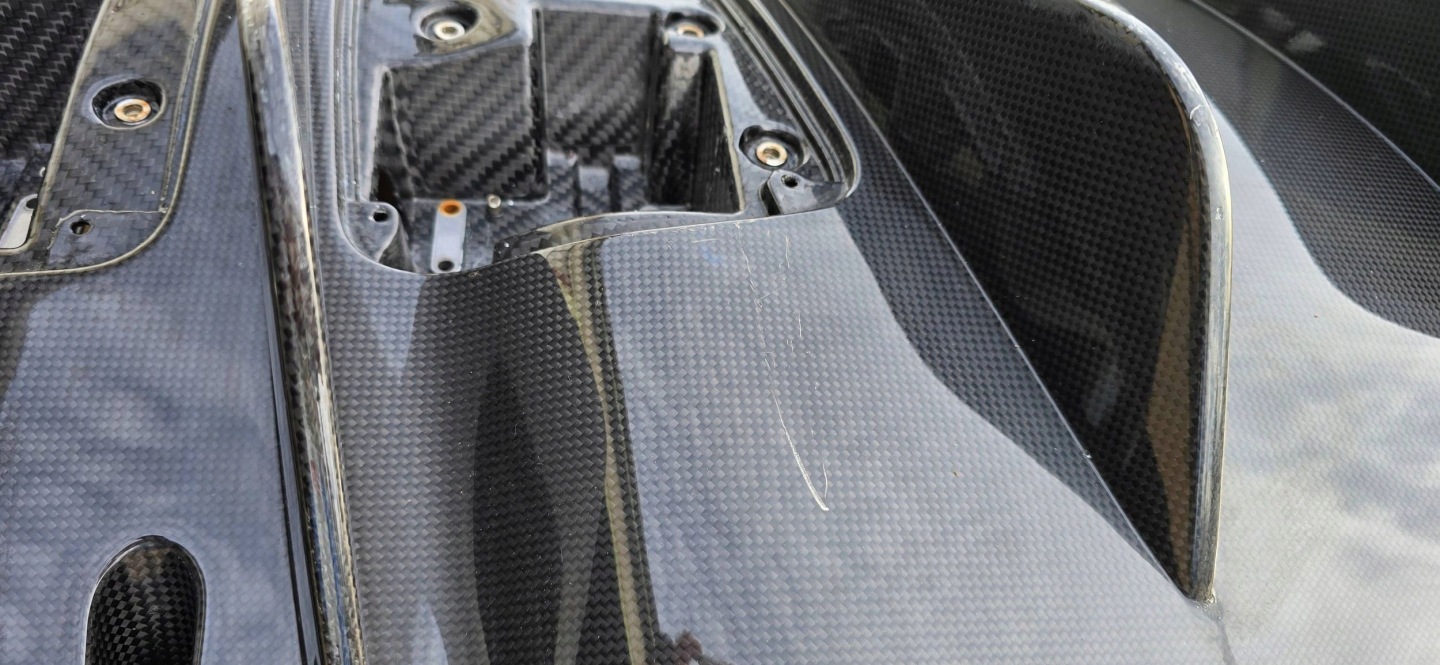 Ferrari 488 GTB abdeckung unter Stoßstange hinten Carbon Blende Abdeckung