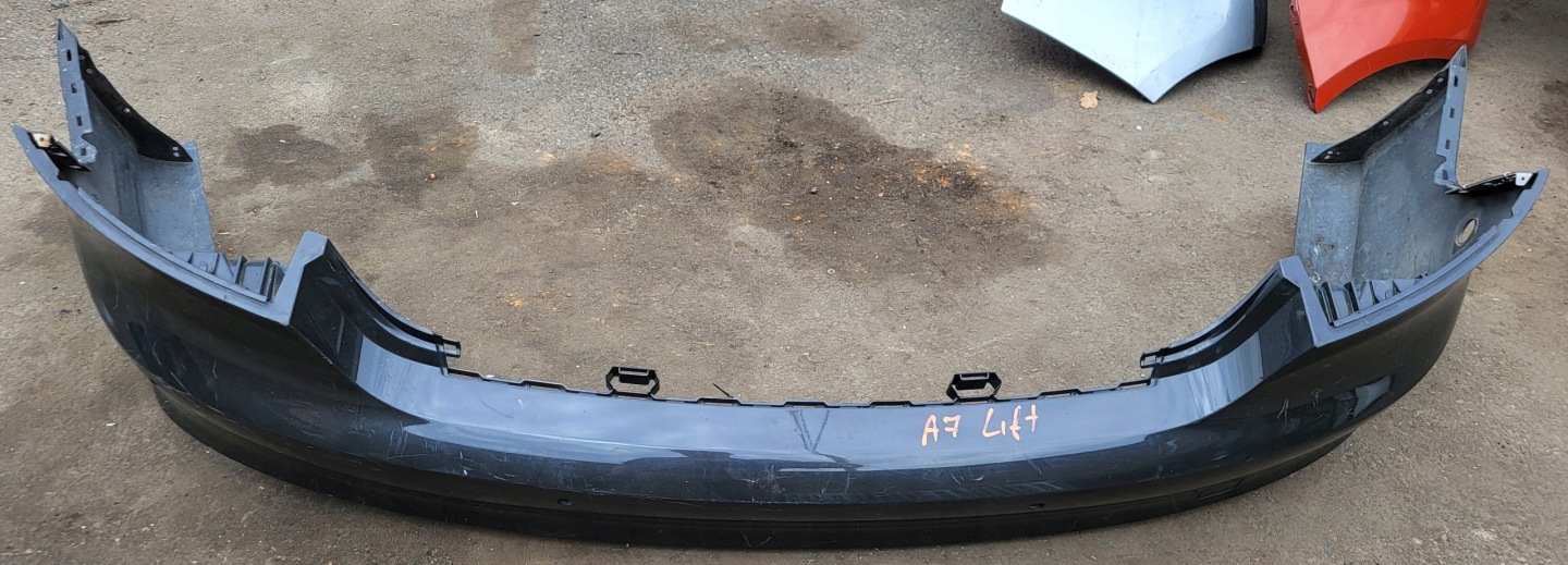 bumper rear rear part AUDI A7 4G8 LIFT black original