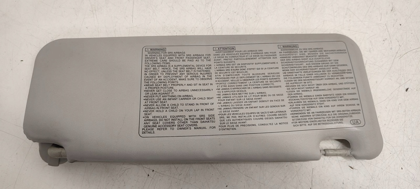 visor przeciwsloneczny left Daihatsu Sirion II 1,0