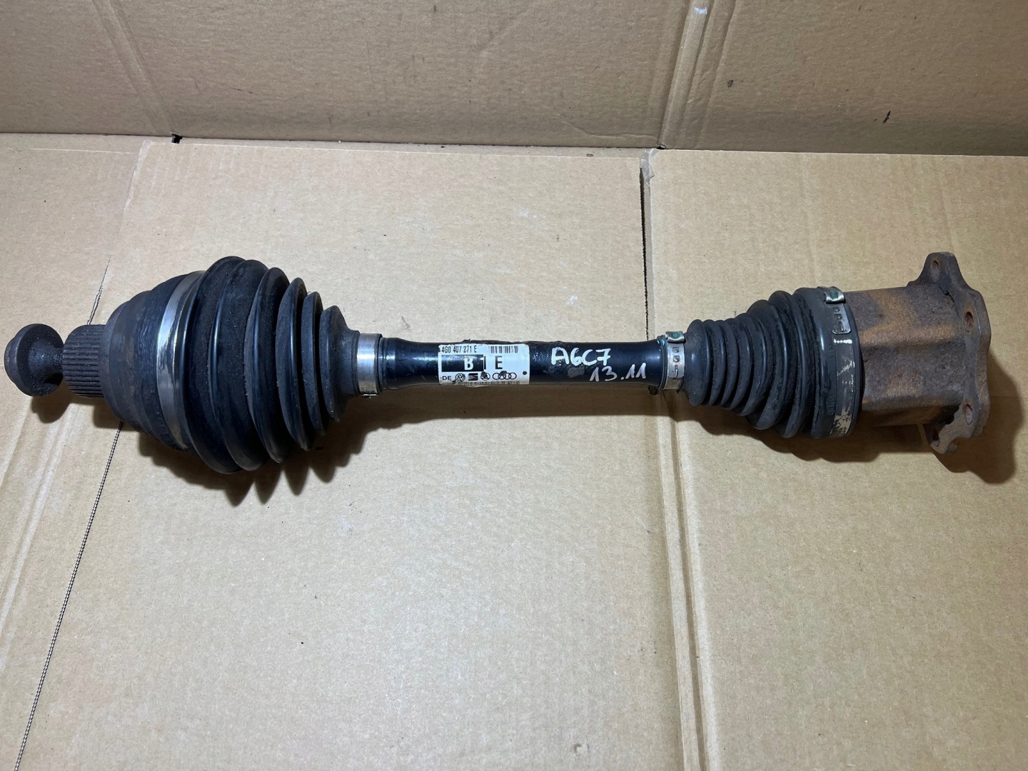 AUDI A6 C7 semi-axis left right front front 4G0407271E