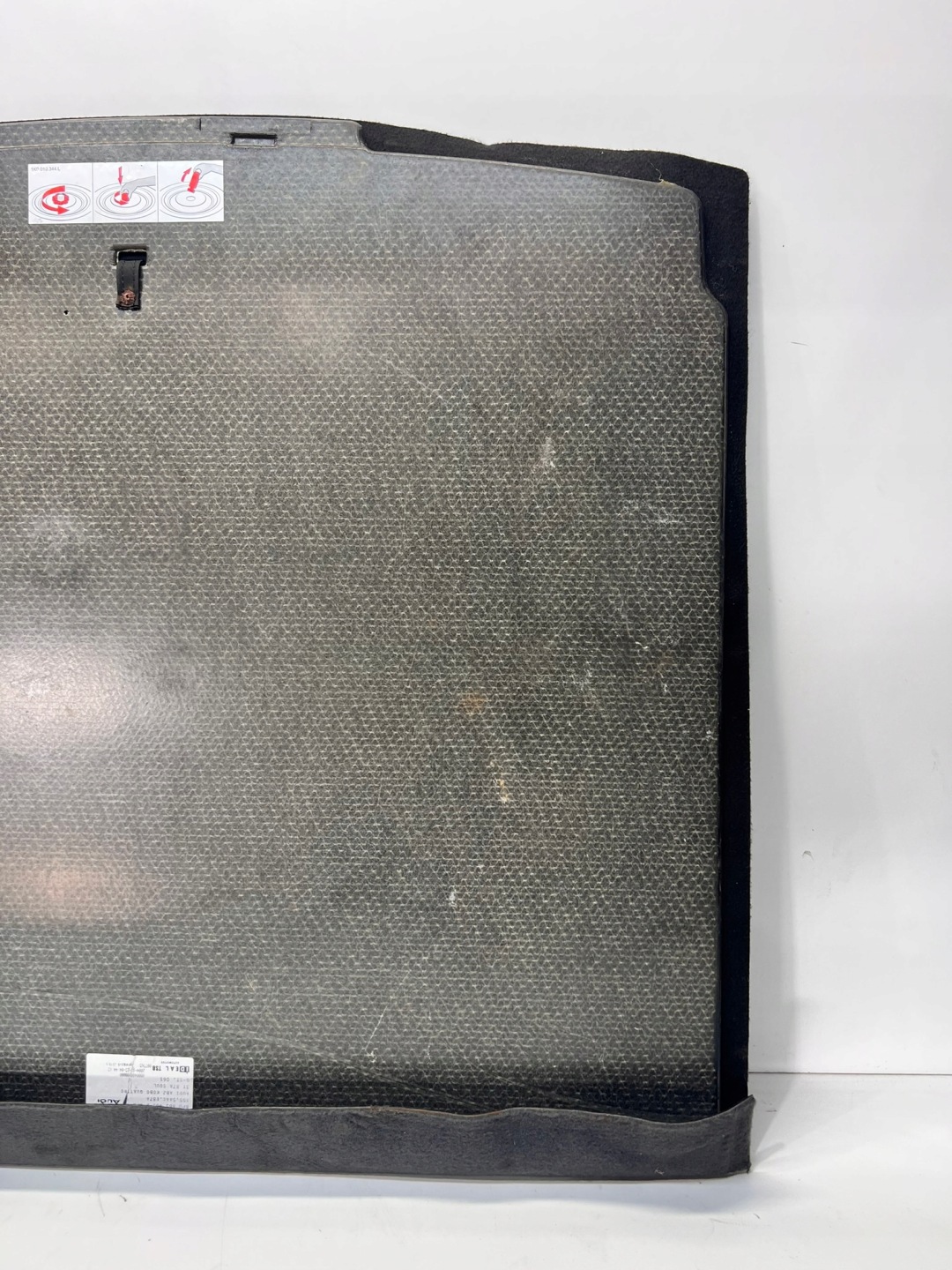 floor boot carpet AUDI A3 8P 8P0863463D