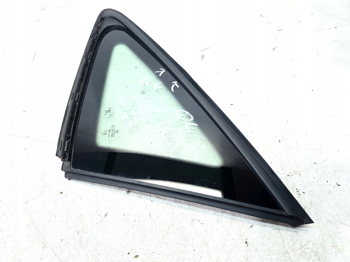 window bodywork right rear part AUDI Q4 E-TRON SPORTBACK 89E845298D 2023