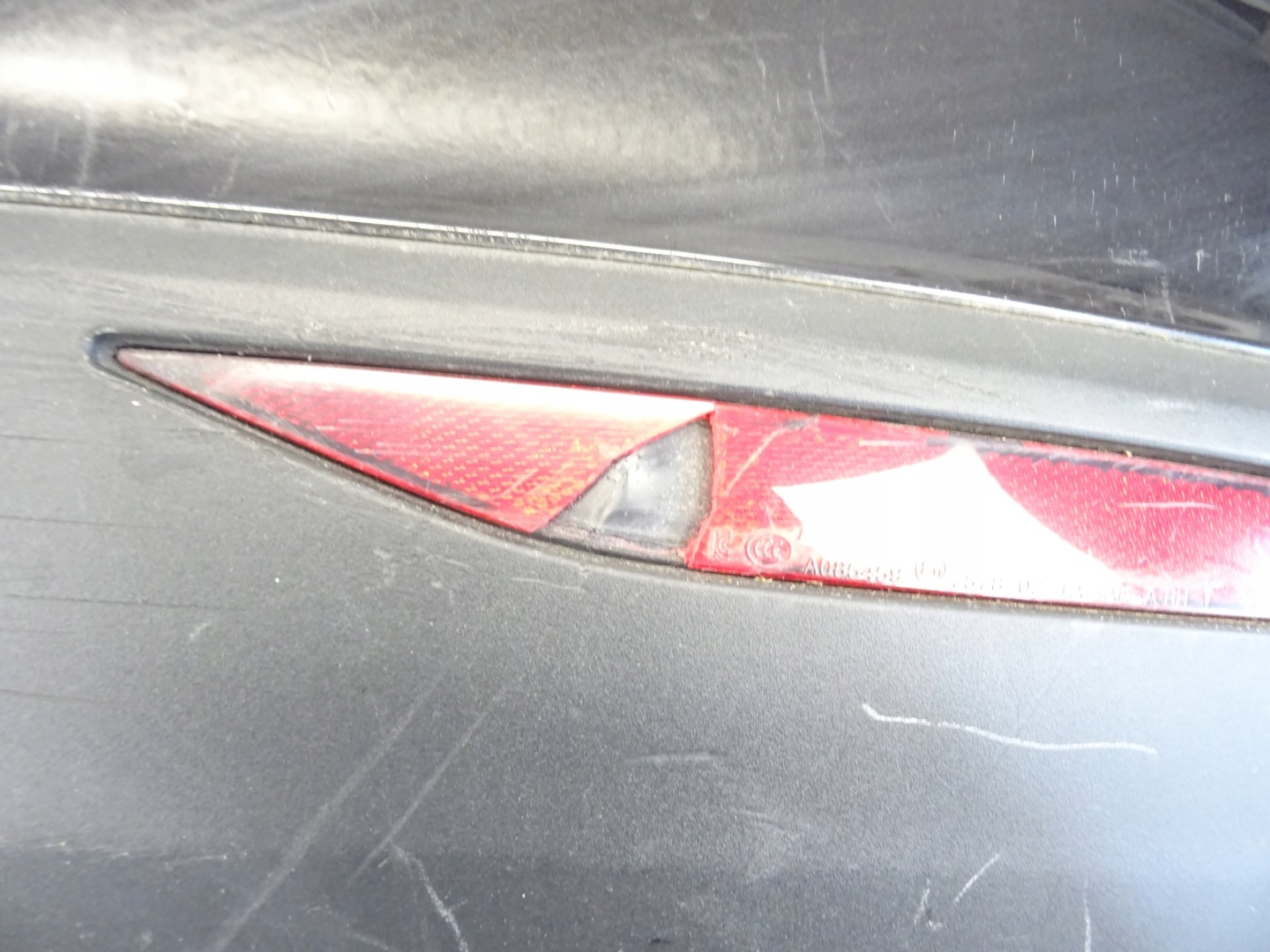 TESLA MODEL X bumper rear part rear | GetMotor