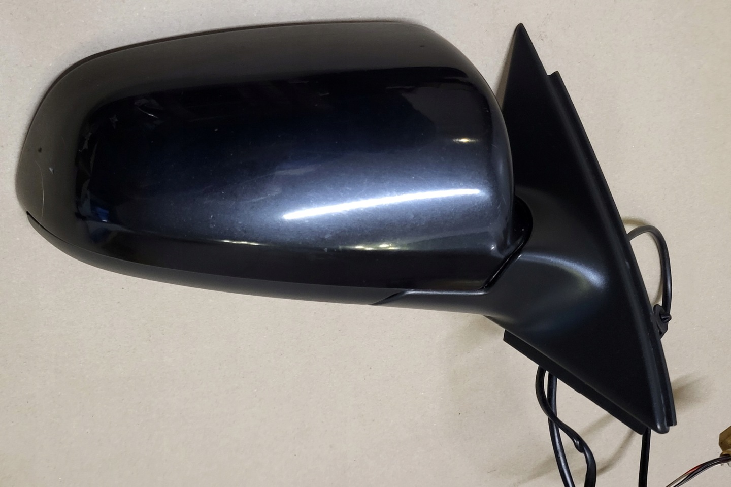 mirror exterior complete right 5pin black, LZ9Y AUDI A4 B7 8E OE EUROP
