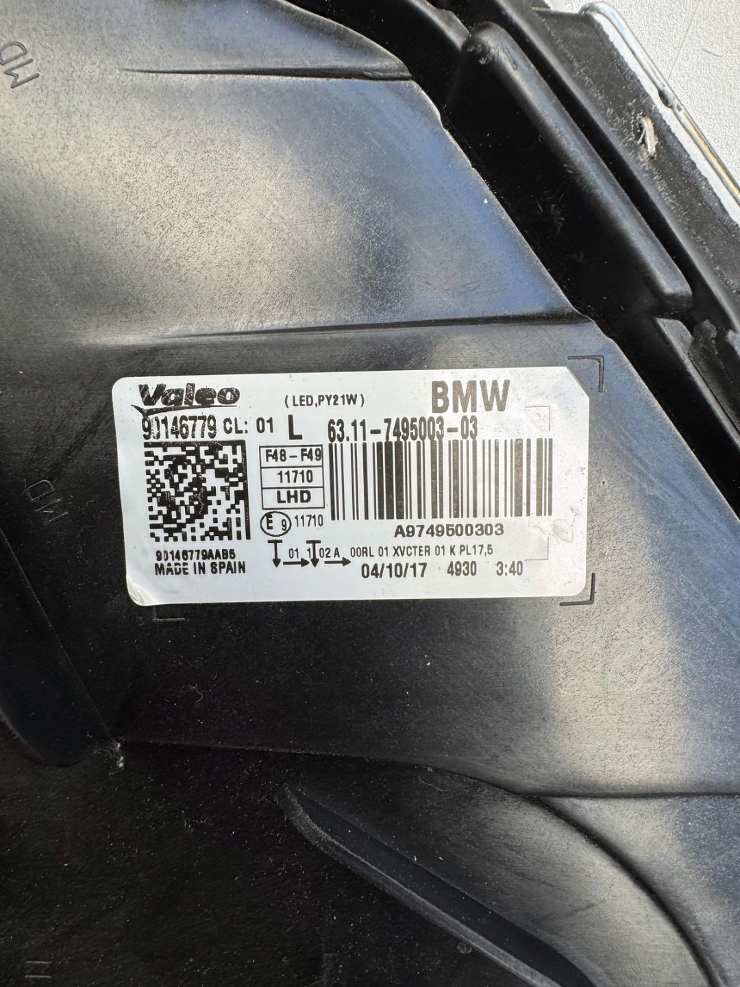 lights BMW X1 F48 F49 Full Led left right 2018