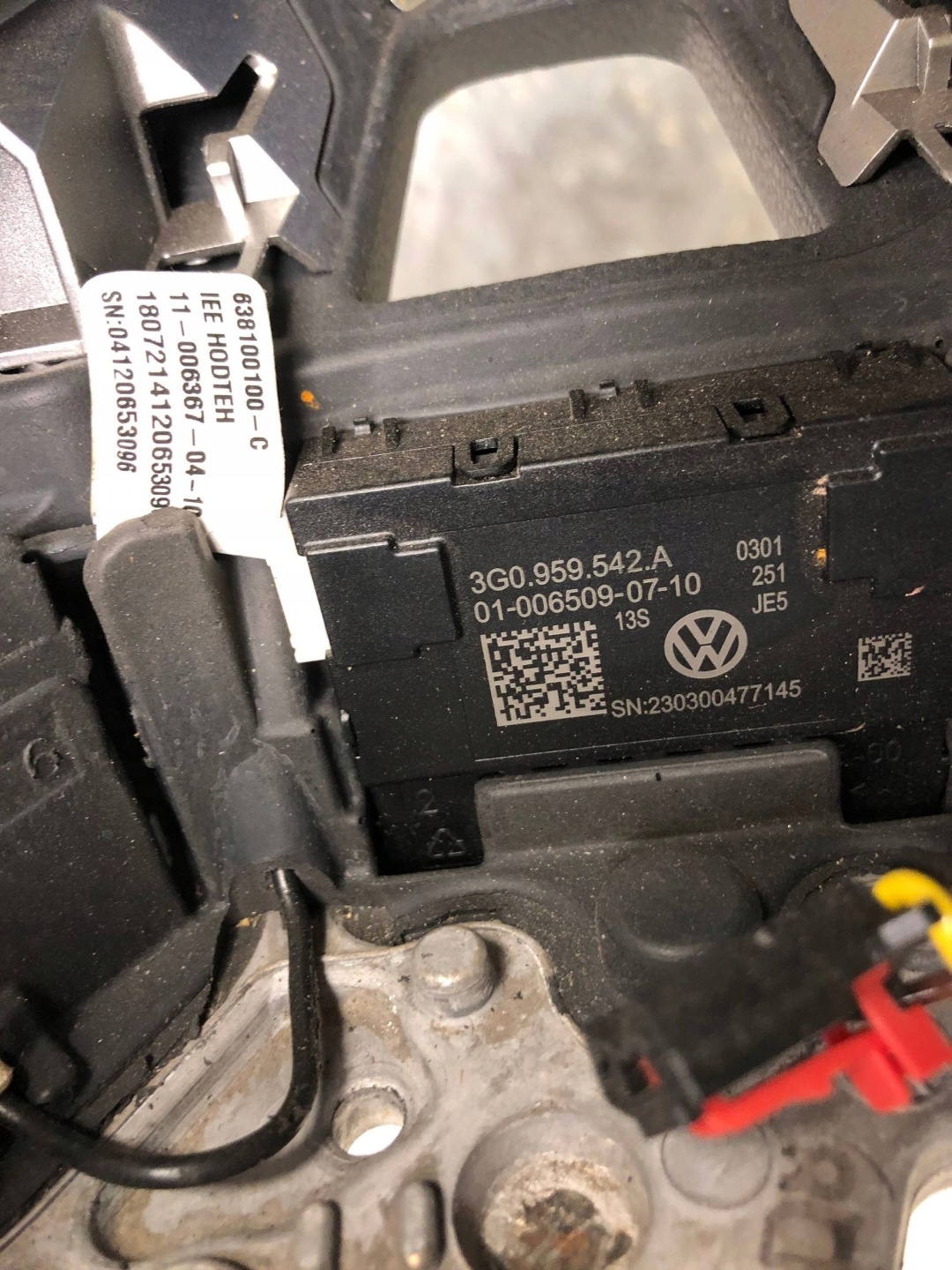 lenkrad Leder MULTIFUNKCJA DOTYKOWA VW ID4 ID.4 3G0959542A