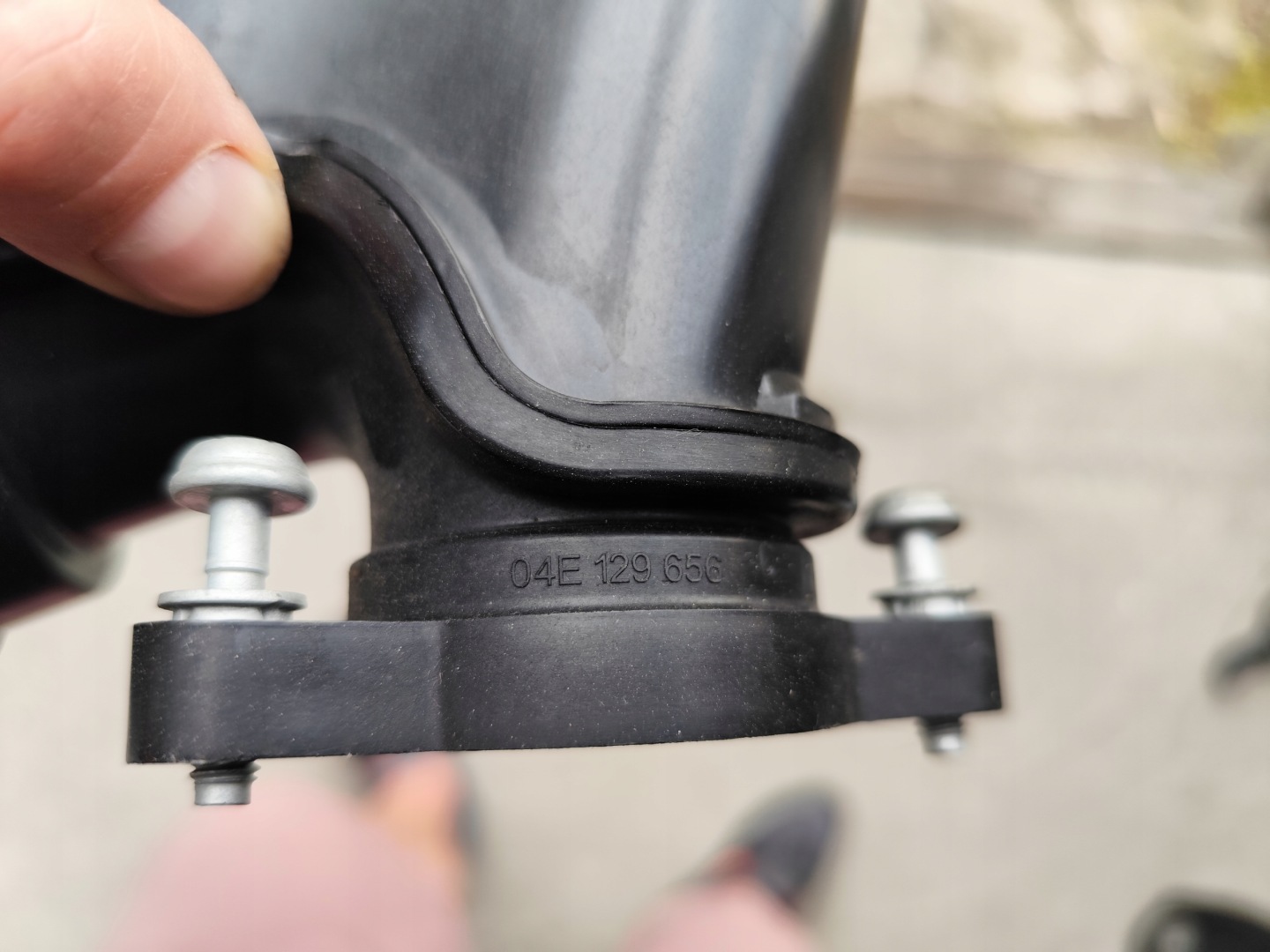 SKODA FABIA III 2015 1.2TSI pipe air hose