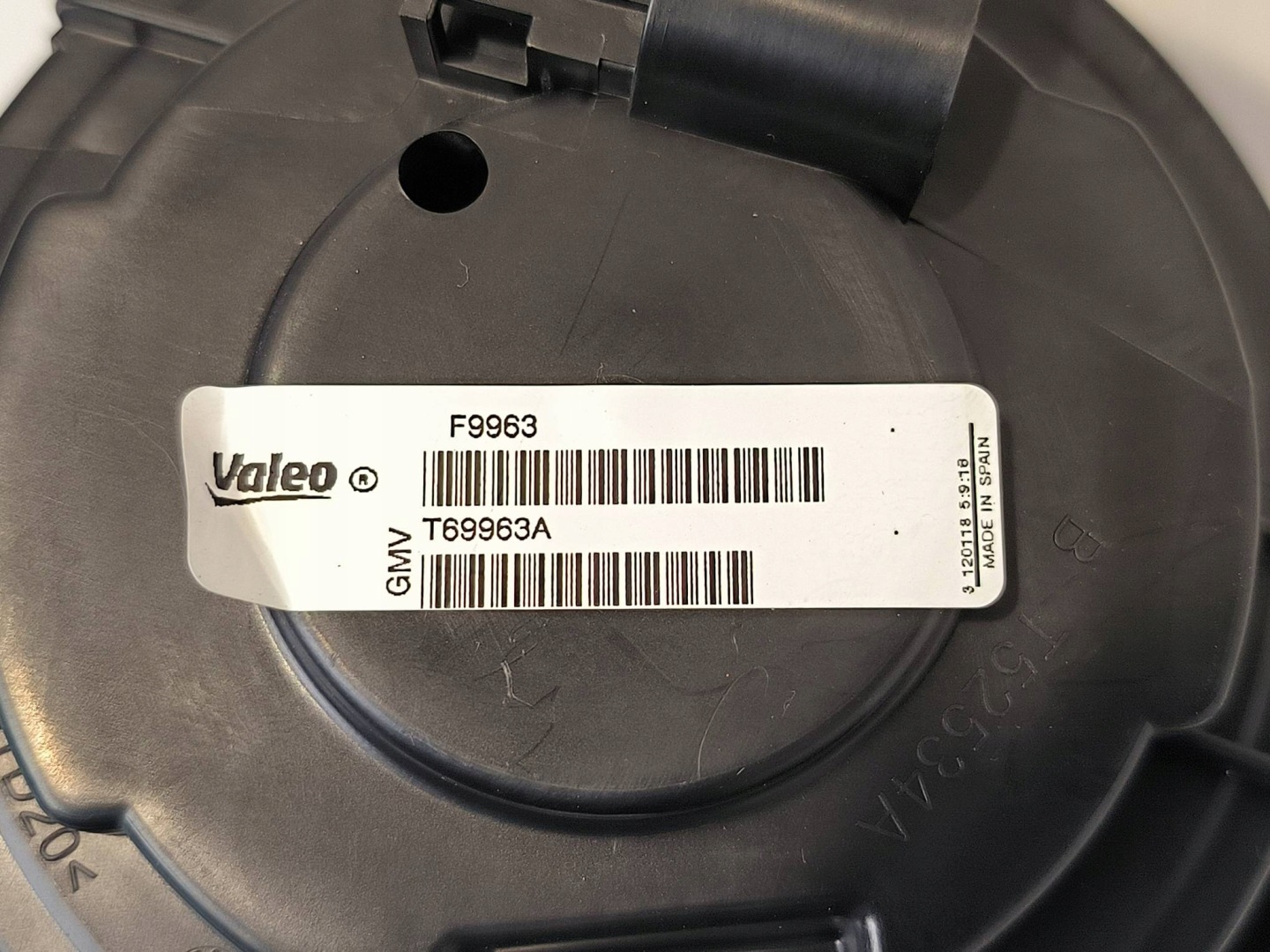 heating fan cab T69963A RENAULT MEGANE IV LIFT
