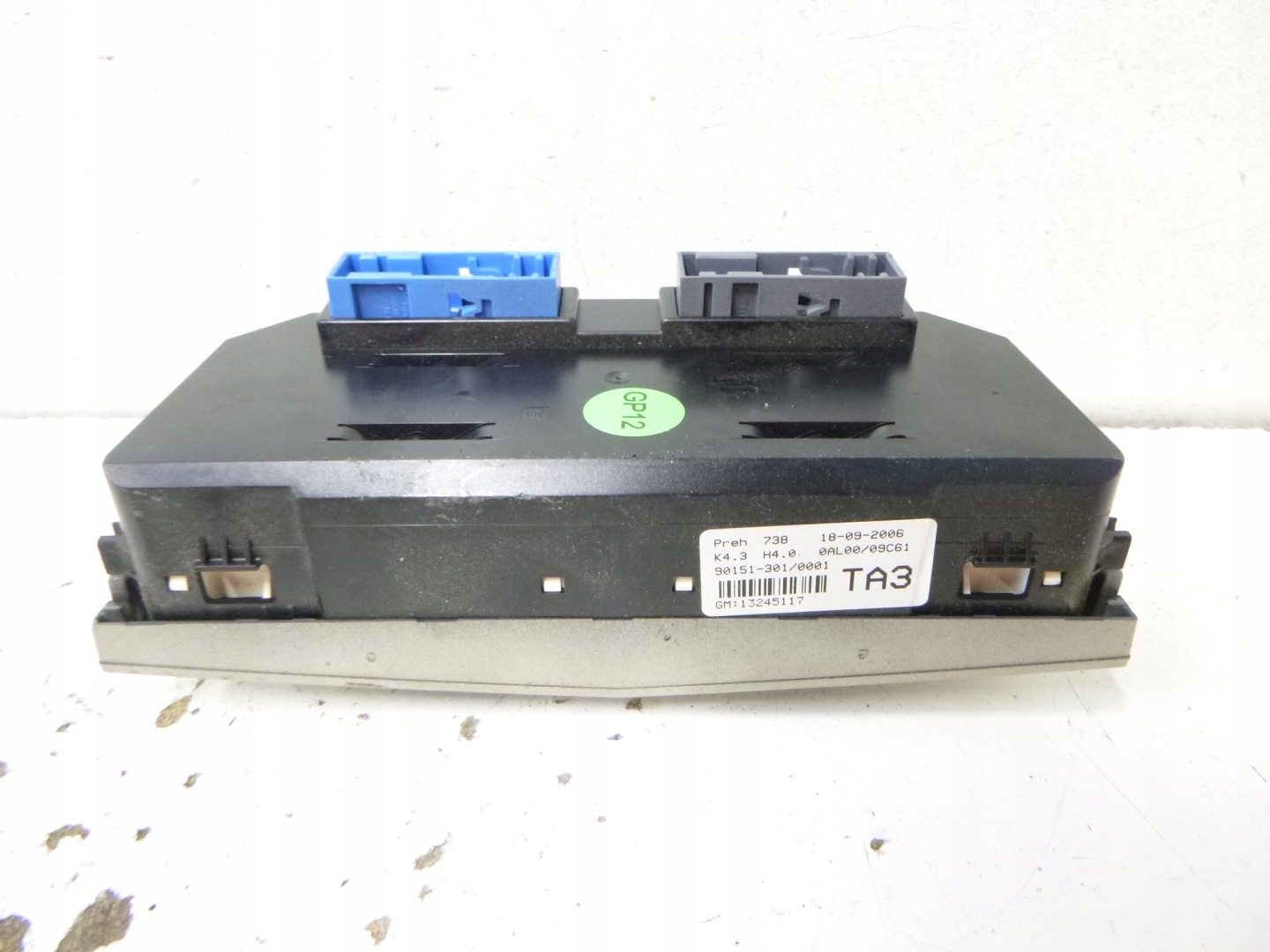 Unite commande clima Bouches buses OPEL ASTRA H ZAFIRA B TA3 13245117 PREH