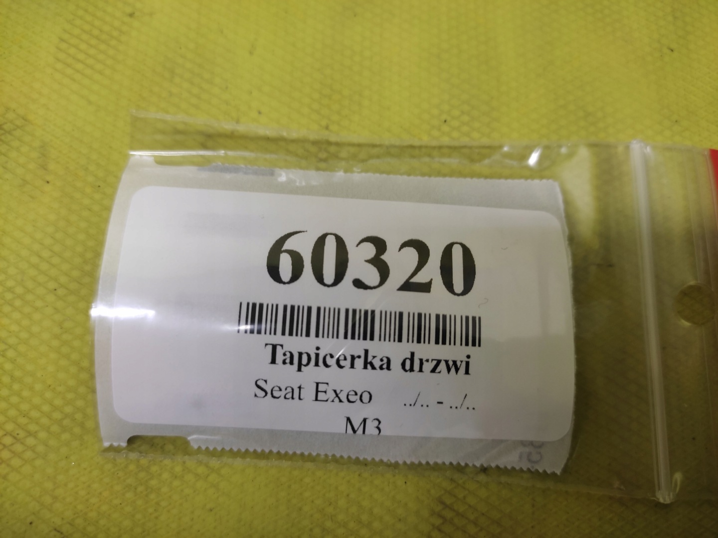 SEAT EXEO KOMBI upholstery side door right rear part