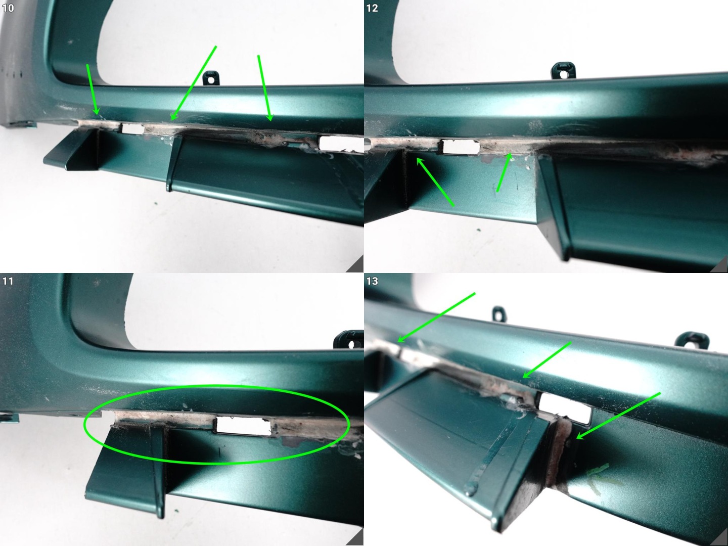 ASTON MARTIN VANTAGE II (2 GENERACJA) 18-24 COUPE F1 EDITION bumper front