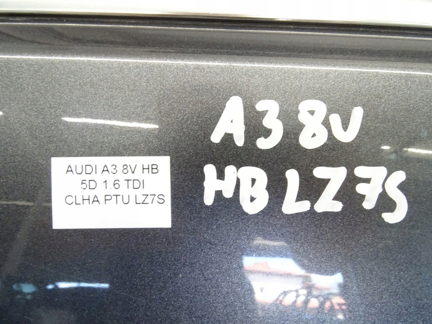 door right front right front AUDI A3 8V 5D SB L7ZS