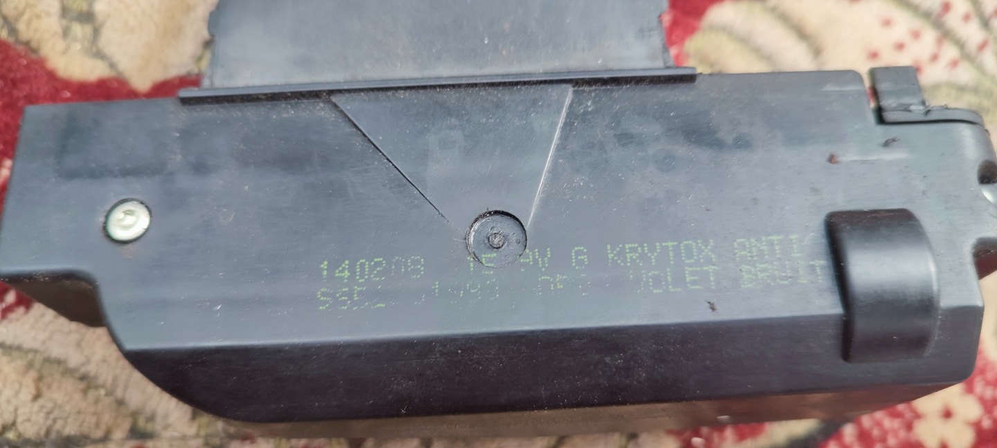 lock bonnet boot peugeot 407SW